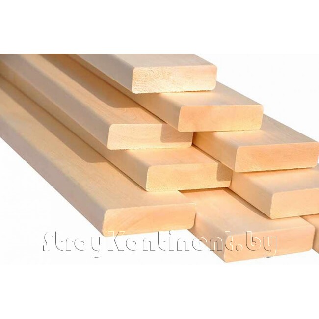 Полок липа 28x95x2000 (2100, 2300) мм - сорт A, Экстра