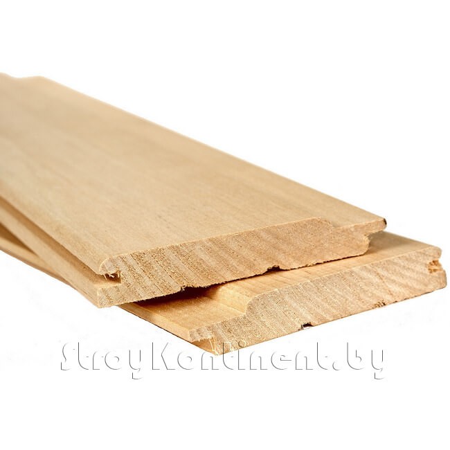 Вагонка для бани, липа 15x90x2000 (2100, 2300) мм, сорт А, Экстра