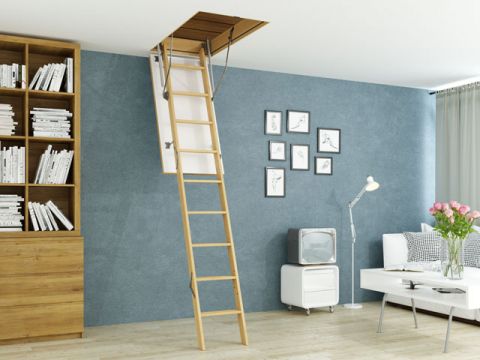 Чердачная лестница Döcke в Полоцке