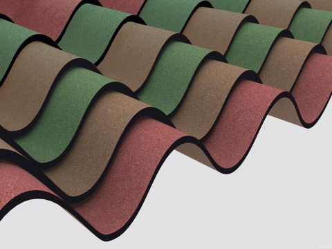 Ондулин (еврошифер) в Полоцке